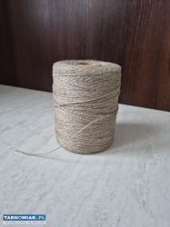 Sznurek jutowy, nici lniane, dratwa nowe - Obrazek 1