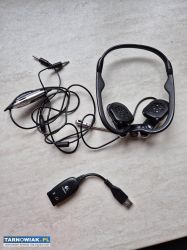 Zestaw słuchawkowy, słuchawki Logitech Premium Not - Obrazek 1