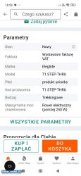 Sprzedam rower Eleglide elektryczny Nowy !!! - Obrazek 3