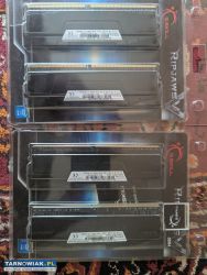 G.Skill 16gb (2x8gb) 3200mhz cl16 ripjaws v black - Obrazek 1