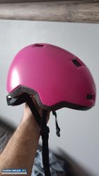 Kask rowerowy rożowy - Obrazek 1