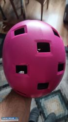 Kask rowerowy rożowy - Obrazek 2