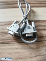 Kabel rs232, rs-232 męsko-żeński dł.60cm nowy - Obrazek 2