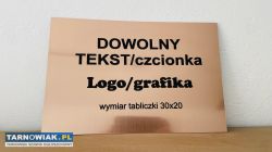 Oferuje tabliczki grawerowane informacyjne - Obrazek 1