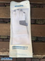 Sprzedam rękawice do szermierki uhlman fencing 6,5 - Obrazek 2