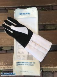 Sprzedam rękawice do szermierki uhlman fencing 6,5 - Obrazek 4