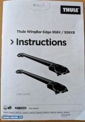 Bagażnik do Skoda Kamiq na relingi Thule WingBar - Obrazek 1