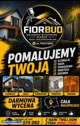 Malowanie Wnętrz , Elewacji, Dachów - Obrazek 1