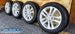 Alufelgi 5x114.3 Nissan+Opony Całoroczne 215/55 17 - Obrazek 2