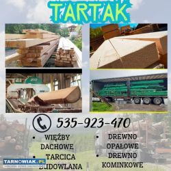 Tartak, więźba dachowa, deski, łaty, tarcica - Obrazek 1