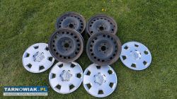 Felgi stalowe + kołpaki R16 5x110 Opel Vectra C - Obrazek 1