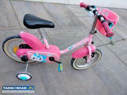 Sprzedam rowerek dziecięcy dla dziewczynki 14" - Obrazek 1
