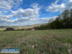 Widokowa działka z mediami – Pleśna | 14a lub 30a - Obrazek 1
