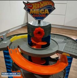 Hot Wheels Mega duży garaż/parking z windą wys.70c - Obrazek 2