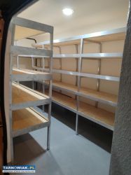 Półki zabudowa busa aluminium - Obrazek 1