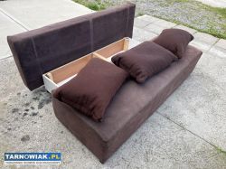 Piękna brązowa sofa zobacz!! - Obrazek 3