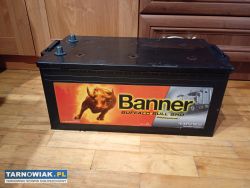 Akumulator tir banner12v 225ah 1150a - Obrazek 1