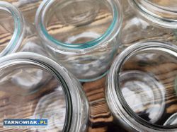 Stare Słoiki Weck PRL + pokrywki – Zestaw - Obrazek 4