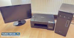 Komputer, drukarka, monitor - Obrazek 1