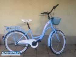 Rower 24" miejski kands vittoria rama 14" błękitny - Obrazek 1