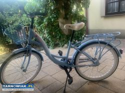 Rower 24" miejski kands vittoria rama 14" błękitny - Obrazek 2