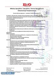 spec. ds. dokumentacji powykonawczej Tauron - Obrazek 1