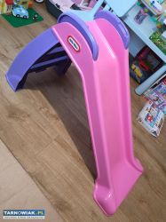Zjeżdżalnia Little Tikes mała różowa - Obrazek 1