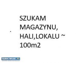 Szukam magazynu, lokalu, hali  lub garażu ~ 100m2 - Obrazek 1