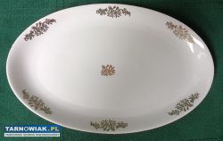 Porcelana Wałbrzych taca porcelanowa półmisek PRL - Obrazek 1
