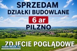 Działki budowlane Pilzno ul. Wiosenna – 6 ar - Obrazek 1