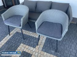 Sofa 3 i 2 krzesła tarasowe - Obrazek 2