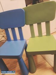 Krzesła Mamut Ikea 2 szt - Obrazek 1