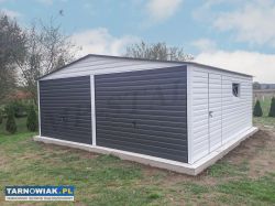 Garaże 6x5.80 akryl, profil zamknięty ocynkowany - Obrazek 3