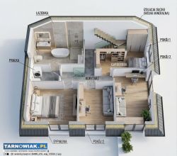 Komfortowy Dom 150 m2, stan deweloperski Zawada - Obrazek 4