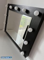 Sprzedam białą laminowaną toaletkę i lustro - Obrazek 3