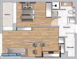 NOWE 2-pokojowe | Winda | Balkon | ul. Niedojadło - Obrazek 4