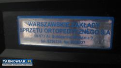 wózek inwalidzki Polski brązowy - Obrazek 3