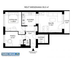 Sprzedam Mościce | 55 m² | 3 pokoje - Obrazek 2