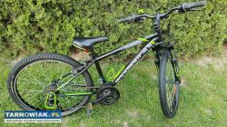 Rower 24 Rockrider ST500 rama 14 cali bdb stan - Obrazek 1