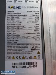 Sprzedam falownik sofar 5.5 ktl x - Obrazek 3