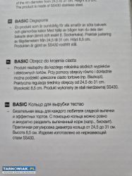 Obręcz opaska do krojenia ciasta regulowana DUKA - Obrazek 4