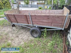 Przyczepa rolnicza jednoosiowa wóz jednoosiowy - Obrazek 4