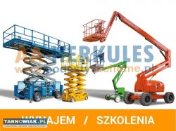 Wynajem podnośników koszowych, zwyżek, podestów - Obrazek 1