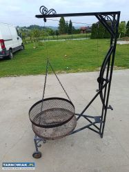 Grill wolnostojący na kółkach - Obrazek 1