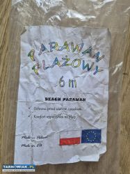 Kolorowy parawan plażowy 6m - Obrazek 4