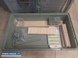 Klatka dla chomika Zolux Neolife 80 Zielona - Obrazek 4