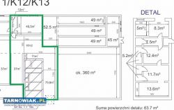 Tarnów / Magazyn + biura+ parking – ok.300 m2 - Obrazek 3
