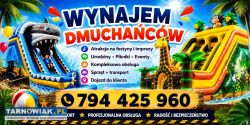 Dmuchaniec Rekin wielki Żyrafa zjezdzalnia - Obrazek 1