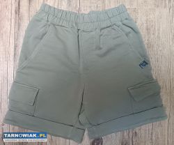 All for kids szorty krótkie spodenki khaki 140-146 - Obrazek 1