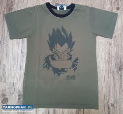 T-Shirt Anime Khaki Gangs Vegeta 146 - Obrazek 1